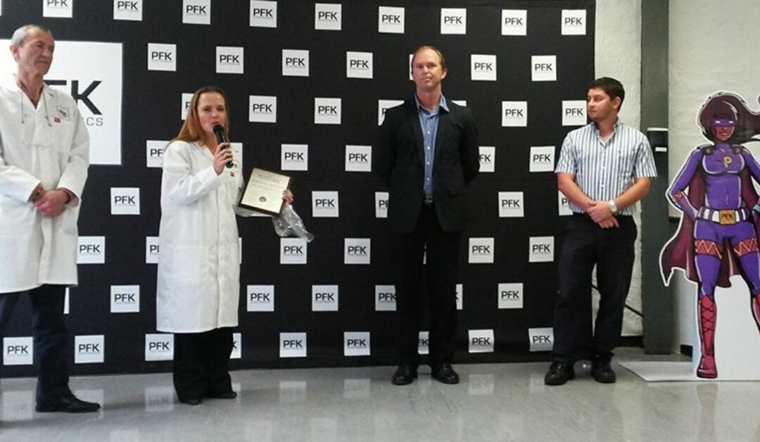 PFK’s GM Supplier Quality Excellence Award
